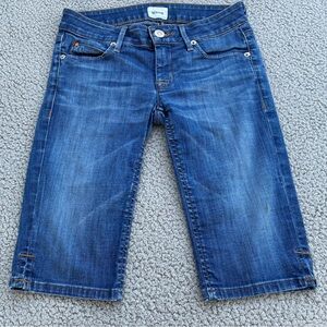 Hudson jeans capri/cropped pants sz 24 jeans pockets